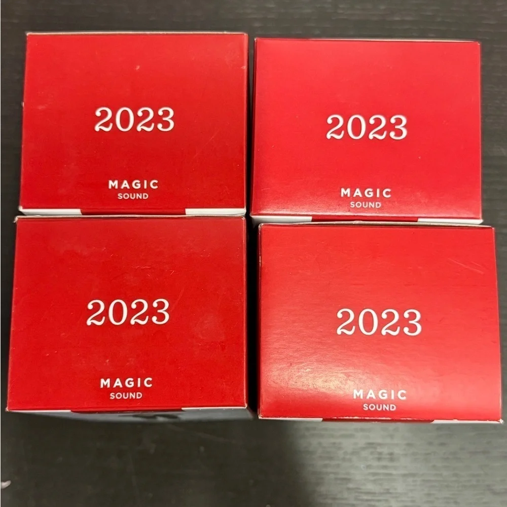 4 2023 Hallmark Keepsake Ornaments The Office, Parks and Recreation, Golden Girl